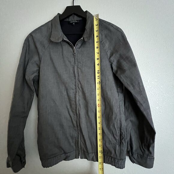 Vintage APC Men’s Light Bomber Jacket Size XS Grey - Picture 4 of 5
